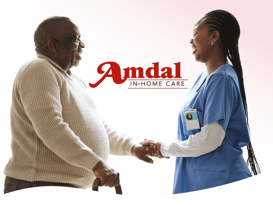 caregivers Engaging in senior activities and conversation to promote elderly social interaction and emotional well-being at home
