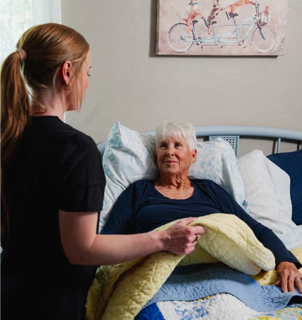 affordable-home-care Senior in wheelchair receiving hourly senior home care assistance in tulare ca