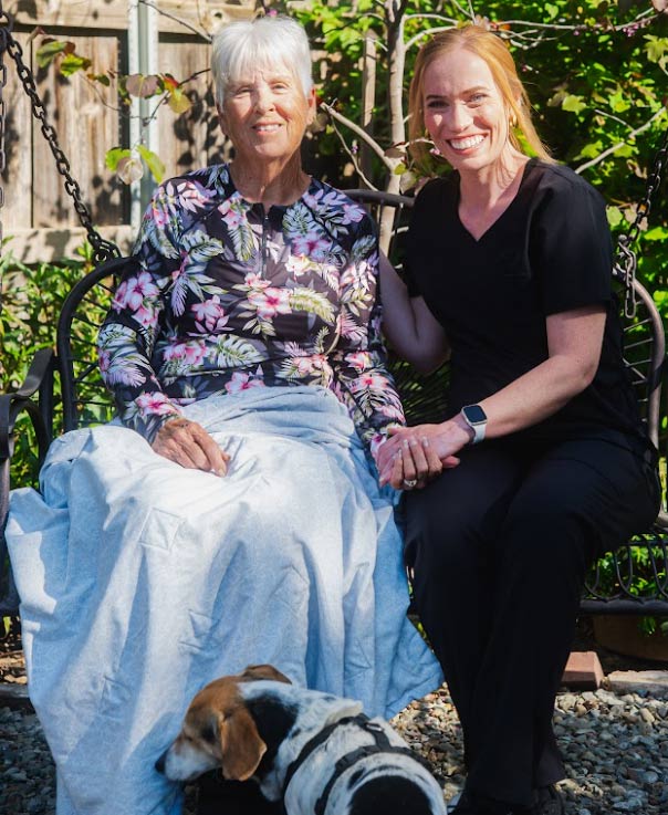 Compassionate in-home care for elderly with memory loss